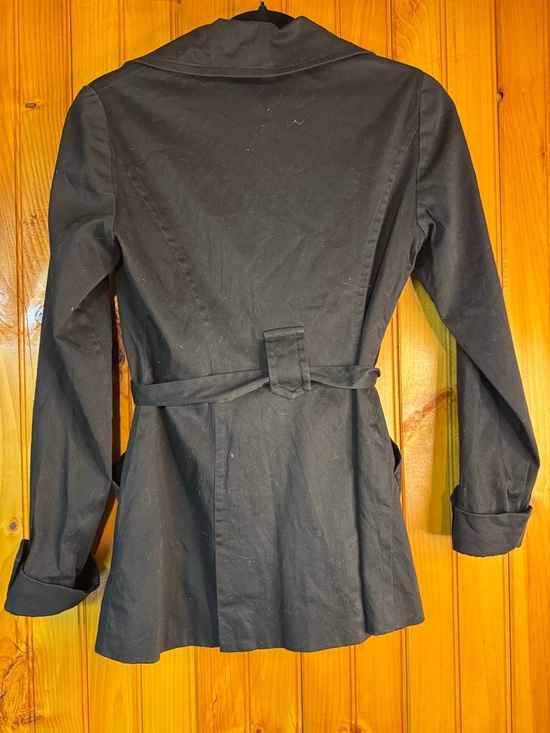 Willi Smith black jacket. Belt. Black. Size S - Picture 6 of 6